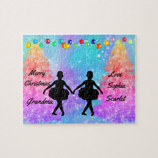 Personalised Christmas Jigsaw Puzzle (Horizontal)