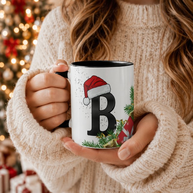 Personalised Christmas Monogram Mug (Creator Uploaded)