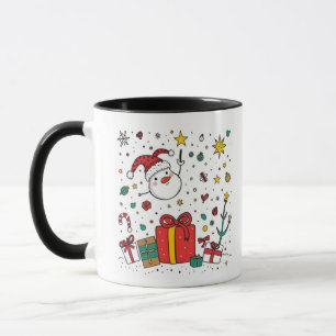personalised Christmas mug