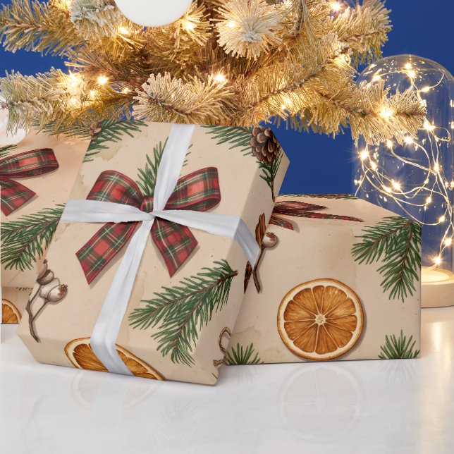 Personalised Christmas Name Wrapping Paper | Elega (Holidays)