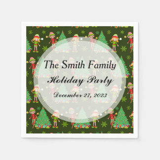 Personalised Christmas Napkins