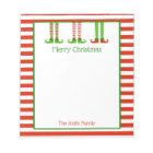 Personalised Christmas Notepad | Festive Elves