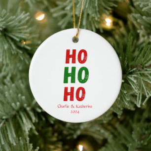 Personalised christmas ornament custom christmas o