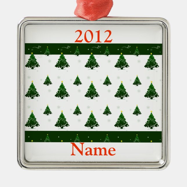Personalised Christmas Ornament Template (Front)
