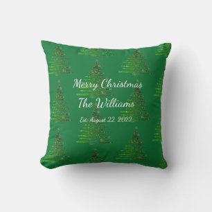 Personalised Christmas pillow