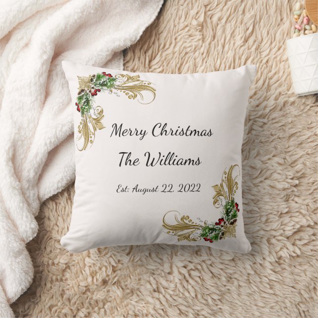 Personalised Christmas pillow (Blanket)