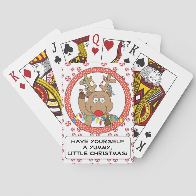 Personalised Christmas Playing Cards (Back)