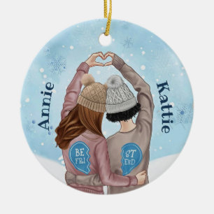 Personalised Christmas Soul Sister Ornament
