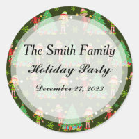 Personalised Christmas Sticker