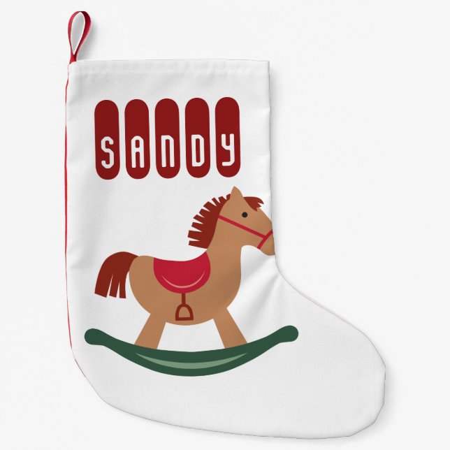 Personalised Christmas Stocking (Front)