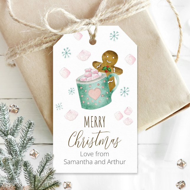 Personalised Christmas tag - Holiday gift tag (Creator Uploaded)