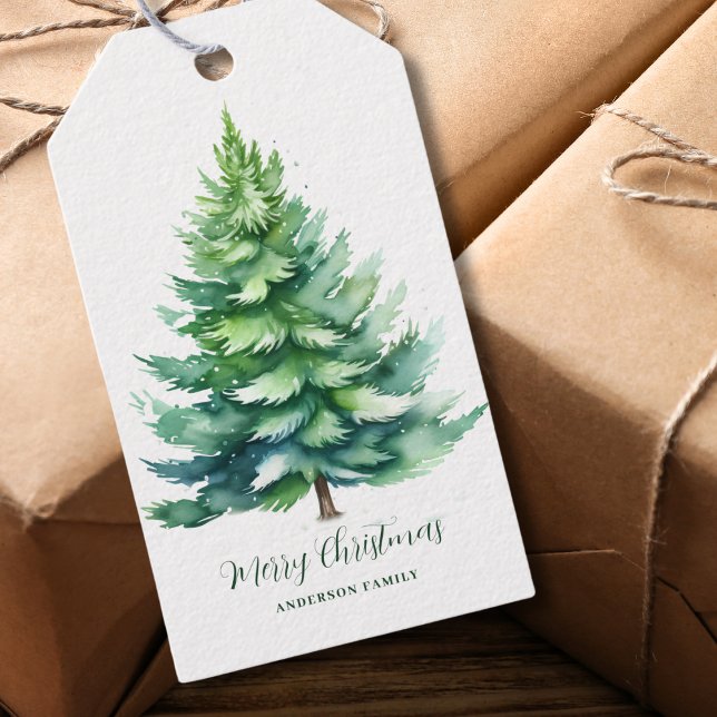 Personalised Christmas Tree  Gift Tags (Creator Uploaded)