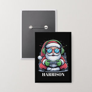 Personalised Christmas Video Game Santa Xmas