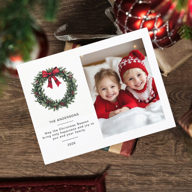 Personalised Christmas Weather Photo  Postcard (Creator Uploaded)