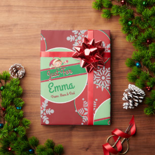 Personalised Christmas Wrapping Paper