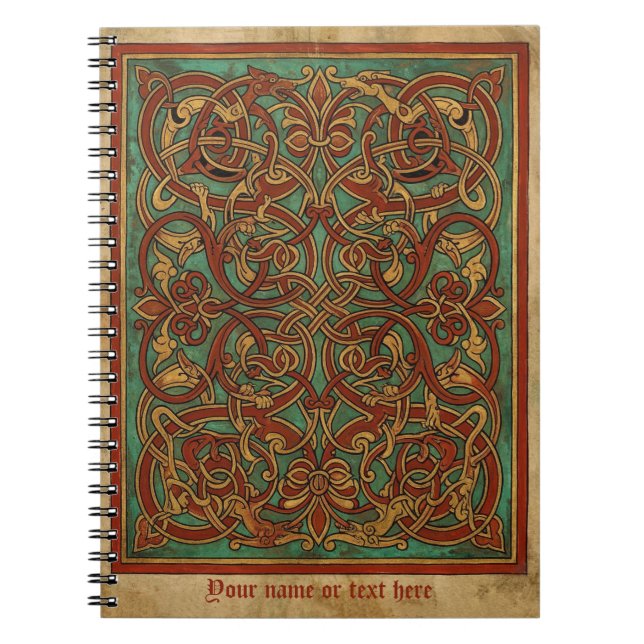 Personalised "Chronicles of Yggdrasil" Notebook (Front)