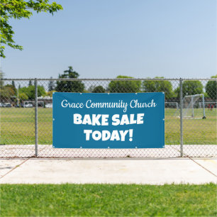 Personalised Church Bake Sale Banner