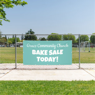 Personalised Church Bake Sale Banner