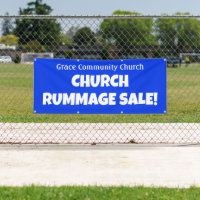Personalised Church Rummage Sale! Banner