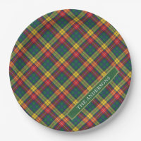 Personalised Clan Buchanan Tartan Plaid