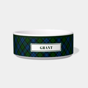 Personalised Clan Campbell Military Tartan Plaid Bowl