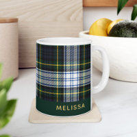 Personalised Clan Gordon Tartan Plaid Name