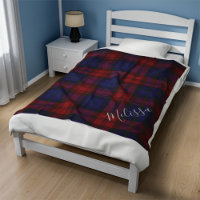 Personalised Clan MacLachlan Plaid Tartan