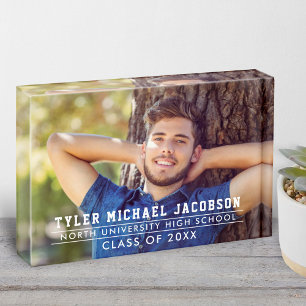 Personalised Class of 2026 Graduate Photo Block