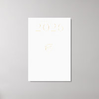 Personalised Class of 2026 Name Elegant Art