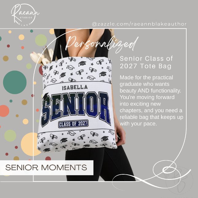 Personalised Class of 2027 Tote Bag (Creator Uploaded)