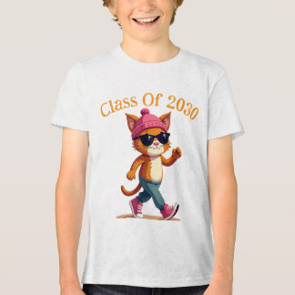 Personalised Class Of 2030 Tri-Blend Shirt