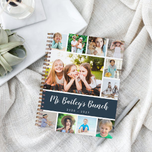 Personalised Class Photo Collage Teacher Notebook
