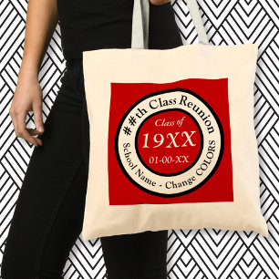 Personalised Class Reunion Mementos, Class Reunion Tote Bag
