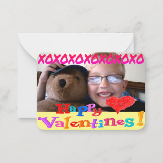Personalised Class Valentines Day Card