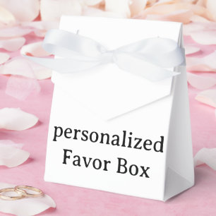 personalised Classic 2x2x2 Favour Box