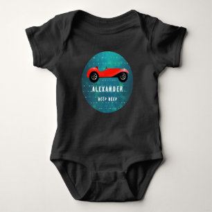 Personalised Classic Car Gifts Baby Bodysuit