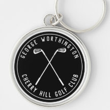 Personalised classic custom golf club black