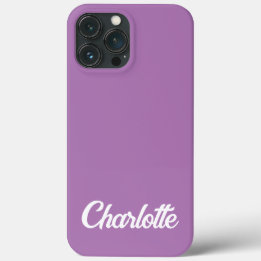 Personalised Classic Elegant Monogram iPhone  iPhone 13 Pro Max Case