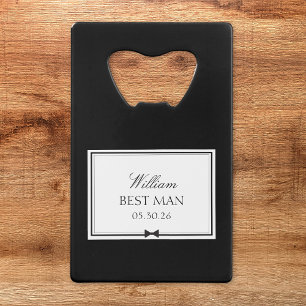 Personalised Classic Modern Simple Bowtie Best Man