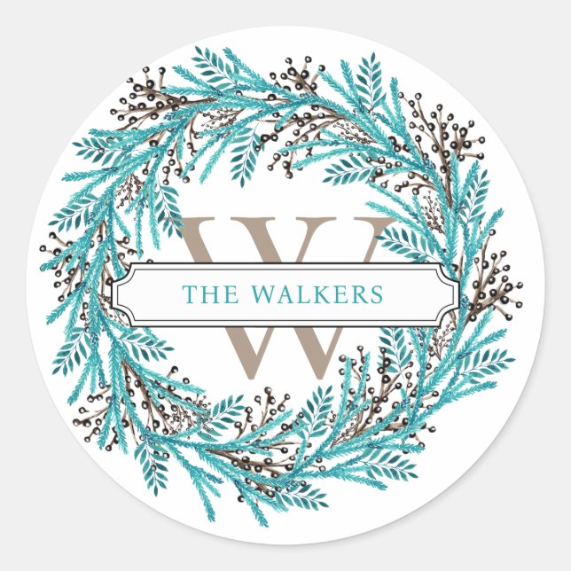 Personalised Classic Round Stickers (Front)