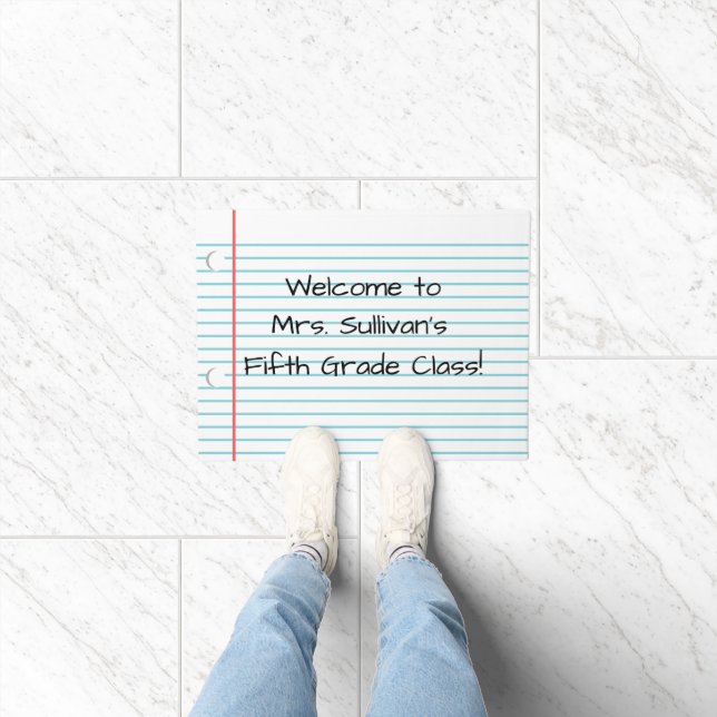 Personalised Classroom  Doormat (Indoor)
