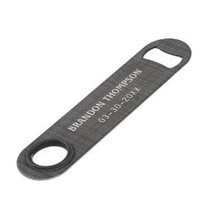Personalised Classy Dark Steel Grey Chic