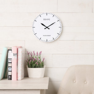 Personalised Clock Designed for Bold Brand Impact