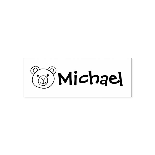 Personalised Clothing School Uniforms Self-inking Stamp (Design)