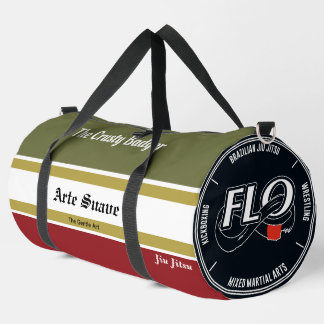 Personalised Club Logo BJJ Arte Suave Jiu Jitsu Duffle Bag