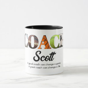 Personalised Coach name players Mug