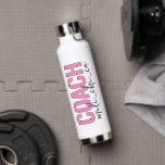 Personalised Coach's Name Script Water Bottle<br><div class="desc">A Personalised Coach's Name Script Water Bottle for Coaches.
Choose colour of textr,  change names and titles.

 Have a Unique Personalised Gifts for a Coach.
A Coach Water Bottle Gift. Personalised Coach Gifts.
Coach Gifts For Men
Coach Gift for Her</div>