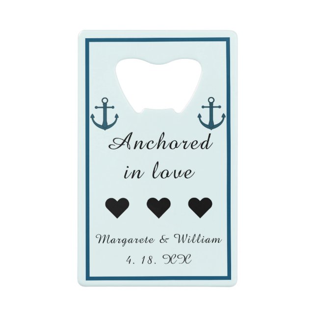 Personalised Coastal Anchor (Front)