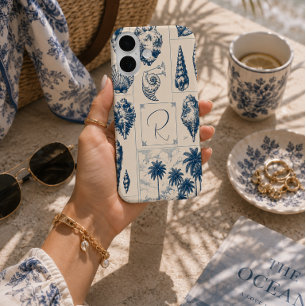 Personalised Coastal Seashell iPhone 16 Case