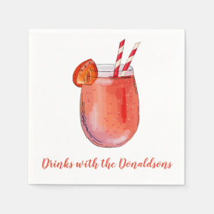 Personalised Cocktail Napkins